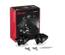 Cargar imagen en el visor de la galería, Brembo OE 16-21 BMW M2/17-18 M3/17-20 M4/14-16 M235i Hydraulic Rear X-Style Brake Calipers - Black