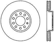 Cargar imagen en el visor de la galería, StopTech Power Slot 05-10 VW Jetta (except Wagon) Front Left Slotted CRYO Rotor