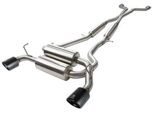 Cargar imagen en el visor de la galería, aFe Takeda 2-1/2 in 304 SS Cat-Back Exhaust System Infiniti G37 08-13/Q60 14-15 V6-3.7 w/ Black Tips