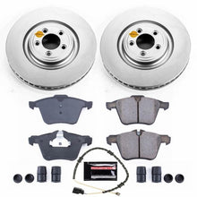 Cargar imagen en el visor de la galería, Power Stop 10-15 Jaguar XF Front Z23 Evolution Sport Coated Brake Kit