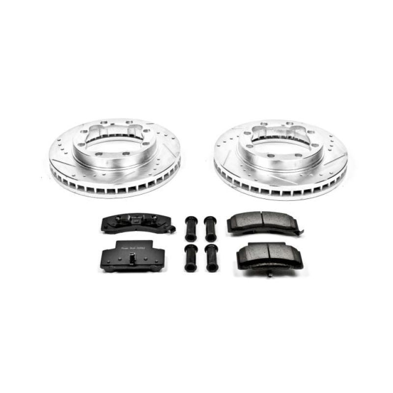 Power Stop 90-00 Chevrolet K3500 Front Z23 Evolution Sport Brake Kit