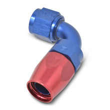 Cargar imagen en el visor de la galería, Russell Performance -20 AN Red/Blue 90 Degree Full Flow Hose End