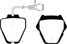 Cargar imagen en el visor de la galería, EBC 00-03 Audi A8 Quattro 4.2 (8 Pad Set) Redstuff Front Brake Pads