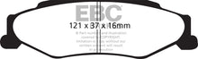 Cargar imagen en el visor de la galería, EBC Racing 97-13 Chevrolet Corvette 5.7L Rear RP-1 Race Brake Pads