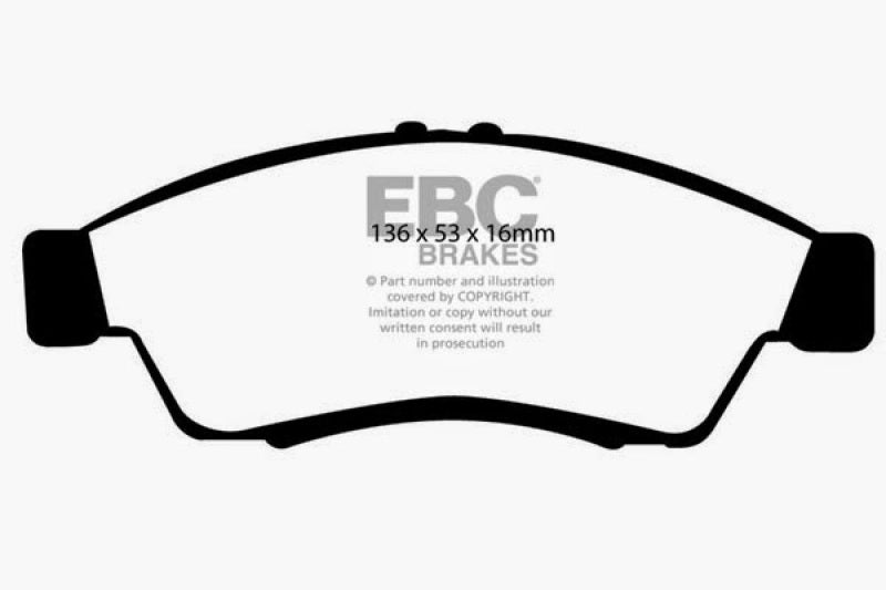 EBC 06-07 Suzuki Aerio 2.3 Greenstuff Front Brake Pads