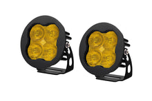 Cargar imagen en el visor de la galería, Diode Dynamics SS3 LED Pod Sport - Yellow SAE Fog Round (Pair)