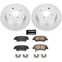 Cargar imagen en el visor de la galería, Power Stop 12-18 Hyundai Accent Rear Z17 Evolution Geomet Coated Brake Kit