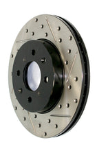 Cargar imagen en el visor de la galería, StopTech 11-18 Volkswagen Amarok Sport Slotted &amp; Drilled Left Front Brake Rotor