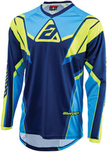 Load image into Gallery viewer, Answer 25 Syncron Envenom Jersey Blue/Hyper Acid Youth - XS