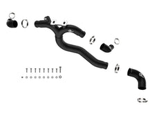 Load image into Gallery viewer, aFe 19-26 Genesis G70 V6 3.3L (tt) BladeRunner Aluminum Hot Charge Pipe - Black