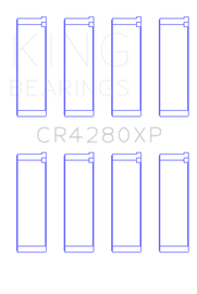 King Engine Bearings Subaru WRX/STi EJ20/EJ22/EJ25 48mm Rod (Size +0.5) Performance Rod Bearing Set