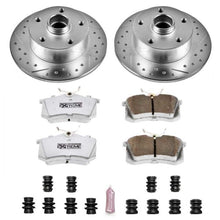 Cargar imagen en el visor de la galería, Power Stop 97-01 Audi A4 Rear Z26 Street Warrior Brake Kit