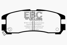 Cargar imagen en el visor de la galería, EBC 95-99 Chrysler Sebring Coupe 2.0 Ultimax2 Rear Brake Pads