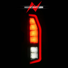 Load image into Gallery viewer, Anzo 07-14 Chevrolet Suburban / 07-14 GMC Yukon Black Full LED Tail Light Plank Style w/ Clear Lens