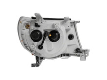 Cargar imagen en el visor de la galería, Raxiom 05-09 Toyota Tacoma Super White LED Halo Projector Headlights- Chrome Housing- Clear Lens