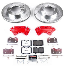 Cargar imagen en el visor de la galería, Power Stop 98-02 Toyota L&amp; Cruiser Front Z36 Truck &amp; Tow Kit w/Cals