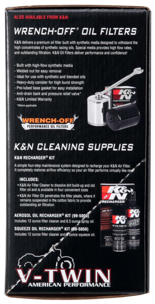 K&N 07-14 Harley Sportster 883/1200CC Polished Performance Intake Kit