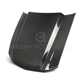 Anderson Composites 2013-2014 Ford Mustang Type-CJ Carbon Fiber Cowl Hood