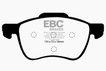 Load image into Gallery viewer, EBC 01-05 Volvo S60 2.3 Turbo T5 Yellowstuff Front Brake Pads