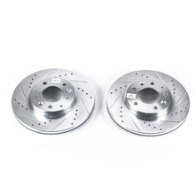 Cargar imagen en el visor de la galería, Power Stop 03-05 Mazda 6 Front Evolution Drilled &amp; Slotted Rotors - Pair