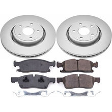 Cargar imagen en el visor de la galería, Power Stop 16-19 Jeep Grand Cherokee Front Z17 Evolution Geomet Coated Brake Kit