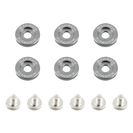 Mishimoto Large Fender Washer Kit (6pcs) - Gunmetal