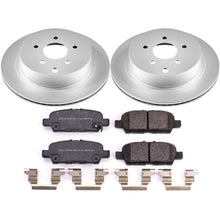 Cargar imagen en el visor de la galería, Power Stop 18-19 Infiniti Q50 Rear Z17 Evolution Geomet Coated Brake Kit