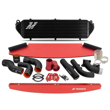Cargar imagen en el visor de la galería, Mishimoto 2023+ Toyota GR Corolla Intercooler &amp; Pipe Kit - Black Cooler - Black Pipes