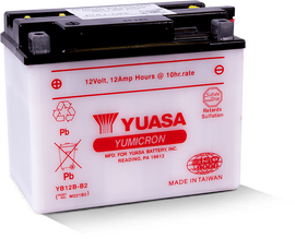Yuasa YB12B-B2 Yumicron 12-Volt Battery