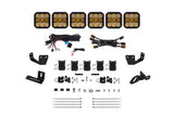 Diode Dynamics Prinsu/Sherpa Roof Racks- SS5 6-Pod CrossLink Mounting Kit Pro Yellow Combo