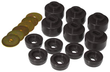 Cargar imagen en el visor de la galería, Prothane 07-14 Chevy Silverado Body Mount 12 Bushing Kit - Black