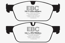 Cargar imagen en el visor de la galería, EBC 13-16 Mercedes-Benz GL350 3.0 TD AMG Package Ultimax2 Front Brake Pads