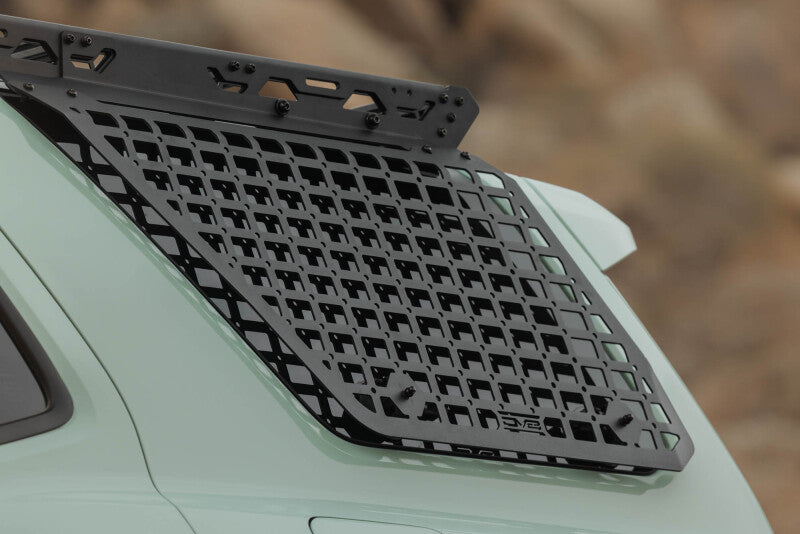 DV8 Offroad 25-26 Toyota 4Runner Exterior Window Molle for DV8 Offroad Roof Rack - Driver
