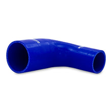 Cargar imagen en el visor de la galería, Mishimoto Silicone Reducer Coupler 90 Degree 1.75in to 2.5in - Blue