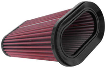 Cargar imagen en el visor de la galería, AEM 7.5in L x 4.5in W Base 5.5in L x 2.5in W Top 9in Height Dryflow Air Filter