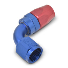 Cargar imagen en el visor de la galería, Russell Performance -20 AN Red/Blue 90 Degree Full Flow Hose End