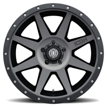 Cargar imagen en el visor de la galería, ICON Rebound 20x9 / 6x5.5 / 16mm / 5.625in BS Titanium Wheel