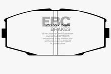 Cargar imagen en el visor de la galería, EBC 86-92 Toyota Supra 2.8 Greenstuff Front Brake Pads