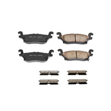 Cargar imagen en el visor de la galería, Power Stop 06-10 Hummer H3 Rear Z17 Evolution Ceramic Brake Pads w/Hardware