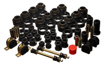 Cargar imagen en el visor de la galería, Energy Suspension 92-97 Chevy Suburban 4WD Black Hyper-flex Master Bushing Set