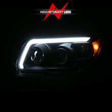 Cargar imagen en el visor de la galería, ANZO 06-09 Toyota 4 Runner Projector Headlights Plank Style - Black