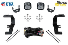Cargar imagen en el visor de la galería, Diode Dynamics 14-19 Silverado/Sierra SS3 LED Ditch Light Kit - Pro White Combo