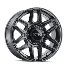 Cargar imagen en el visor de la galería, ION Type 146 17x9 / 6x135 BP / 0mm Offset / 87.1mm Hub Gloss Black Wheel