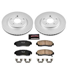 Cargar imagen en el visor de la galería, Power Stop 05-10 Honda Odyssey Front Z17 Evolution Geomet Coated Brake Kit