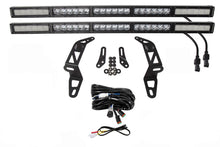 Cargar imagen en el visor de la galería, Diode Dynamics 18-21 Jeep JL Wrangler/Gladiator SS30 Bumper Bracket Kit - White Combo Dual