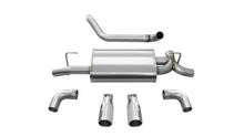 Cargar imagen en el visor de la galería, Corsa 2018-2024 Jeep Wrangler JL 2.5in Dual Rear Exit Polished Tips Sport Axle-Back Exhaust