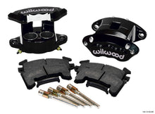 Cargar imagen en el visor de la galería, Wilwood D154 Front Caliper Kit - Black 1.62 / 1.62in Piston 0.81in Rotor