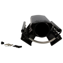 Cargar imagen en el visor de la galería, FAST Intake Manifold, Rhs Sheet Met Al, Ls Cathedral Port, Black W/ Fuel Rail Kit