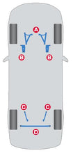 Cargar imagen en el visor de la galería, Cusco Subaru Legacy BM9 Power Brace Front Member