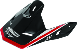 Answer AR1 Vivid Visor Red/White/Hyper Acid - Youth